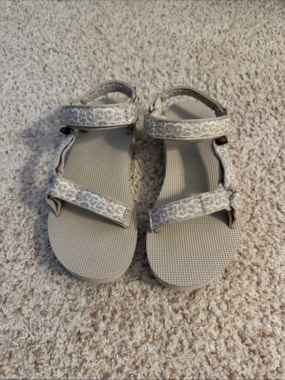 Teva Beige Strap Sandals
